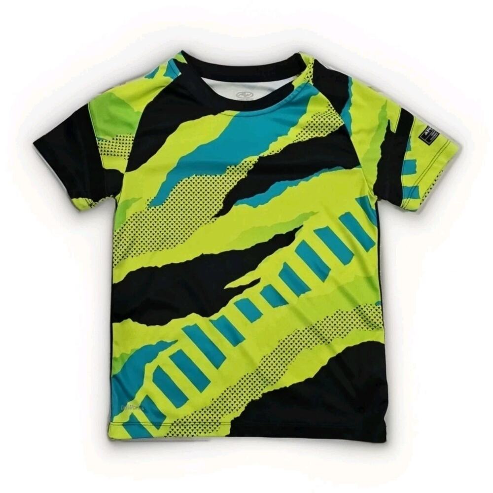 Athletic Works Yellow And Black Boys Shirt Size 6-7